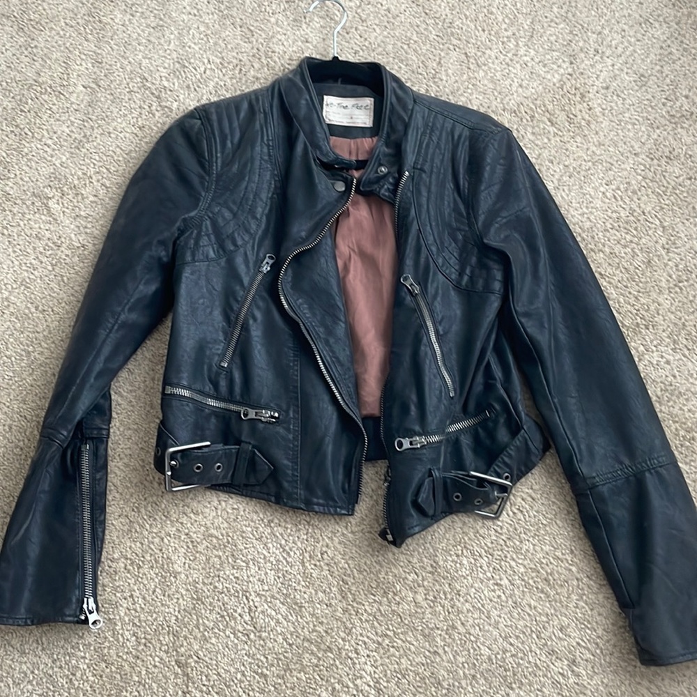 Leather jacket